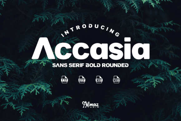 Accasia: A Modern Typeface for Your Brand