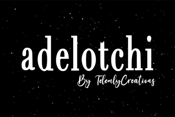 Adelotchi Font: Bold Slab Serif for Crafters
