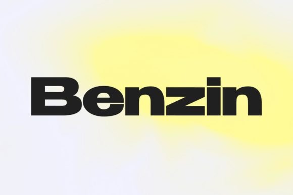 Benzin: A Versatile Sans Serif Typeface for Modern Brands