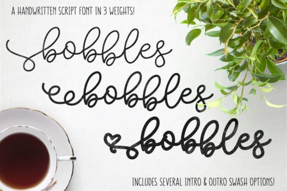 Bobbles Font: A Playful Script for Modern Web Design