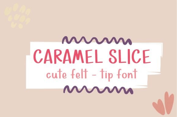 Caramel Slice Font: A Playful Typeface for Editors