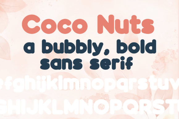 Coco Nuts Font Review for Bold Campaigns