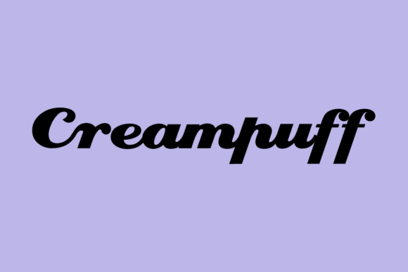 Creampuff Font: Bold Script for Marketers