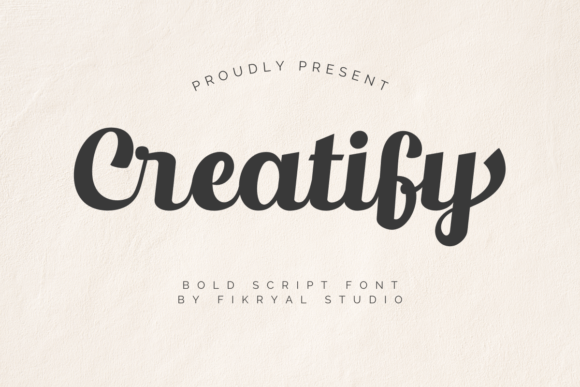 Creatify: A Handwritten Font for Bold Branding