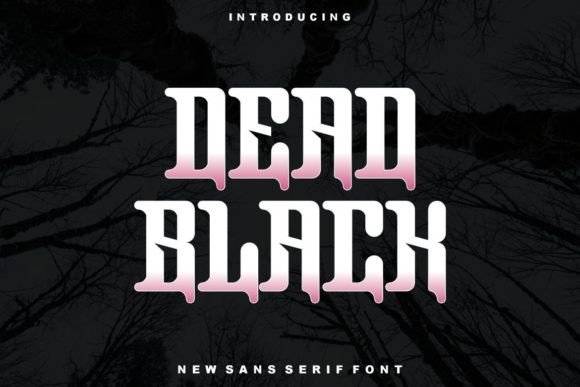 Dead Black: A Bold Blackletter Font for Modern Branding