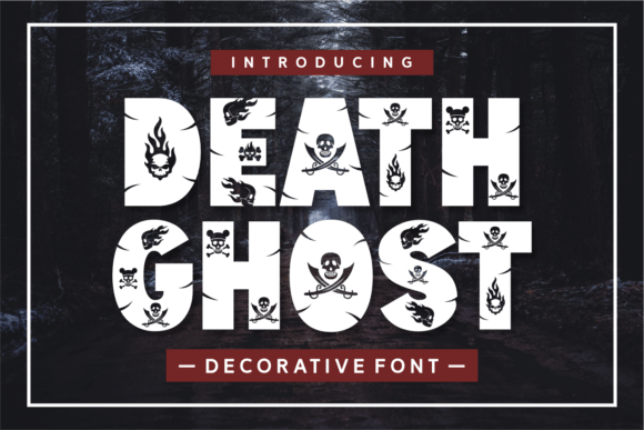 Death Ghost Font: Bold Spooky Branding