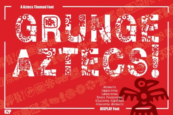 Grunge Aztecs Font: A Designer’s Field Notes