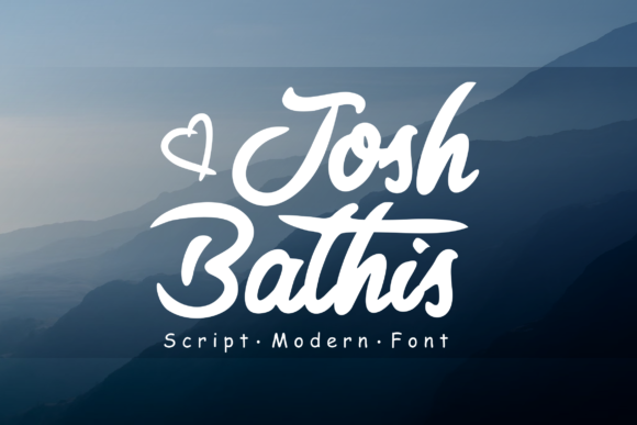 Josh Bathis: A Bold Handwritten Font for Campaigns