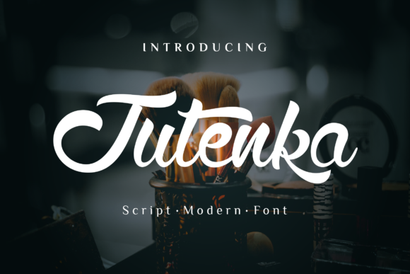 Jutenka: A Script Font for Bold Branding