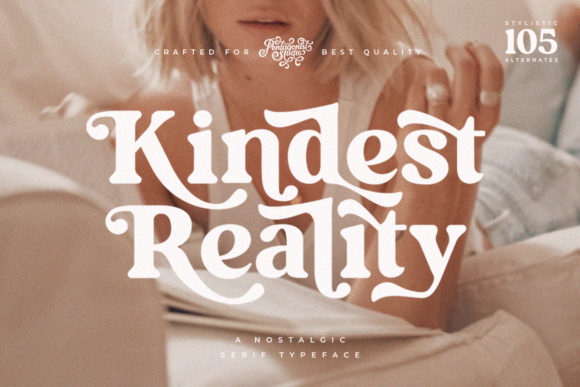 Kindest Reality: A Bold Serif Font for Makers