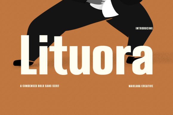 Lituora: A Modern Sans Serif Typeface for Editorial Design