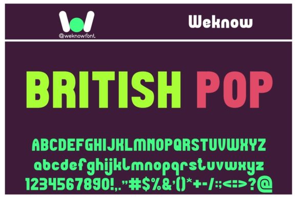 Micro Pop: A Bold Sans Serif Font for Crafters