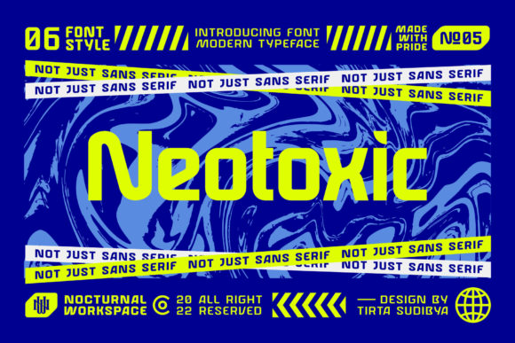 Neotoxic Typeface Review: Bold Sans Serif for Modern Brands