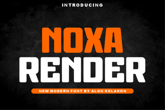 Noxa Render: The Bold Typeface for Clear Campaigns