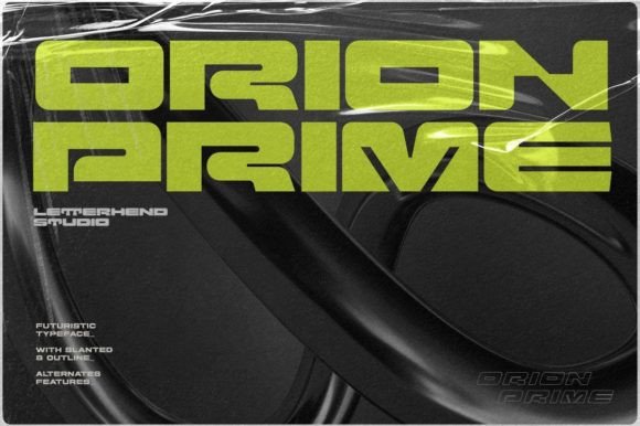 Orion Prime: A Bold Typeface for Modern Editorial Design