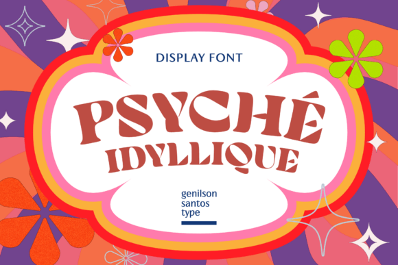 Psiche Idyllique: A Bold Serif Font for Campaigns