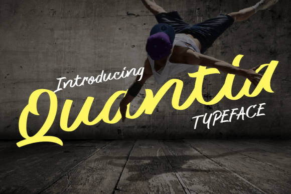 Quantia: A Handwritten Typeface for Editorial Design