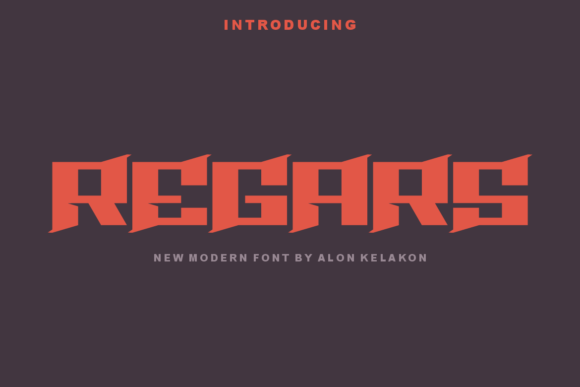 Regars Font: Bold Slab Serif for Business Branding