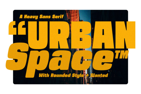 Urban Space Font: Bold Clarity for Modern Campaigns