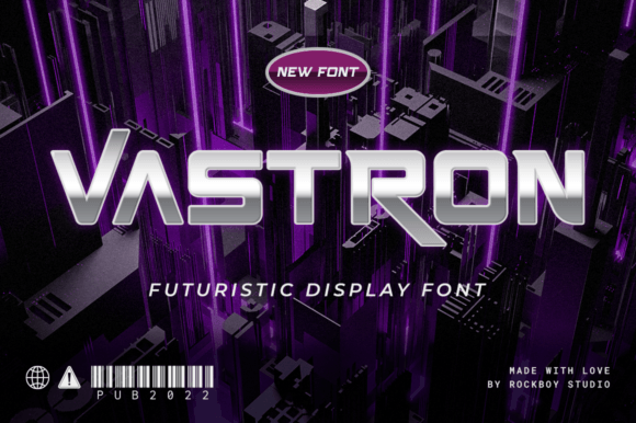 Vastron: A Bold Sans Serif Typeface for Editorial Impact